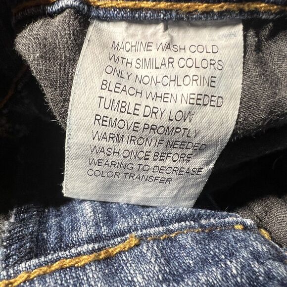 Duck Head Jeans Womens 14P Regular Fit Blue Denim High Rise Relaxed Cotton Blend - Picture 16 of 16